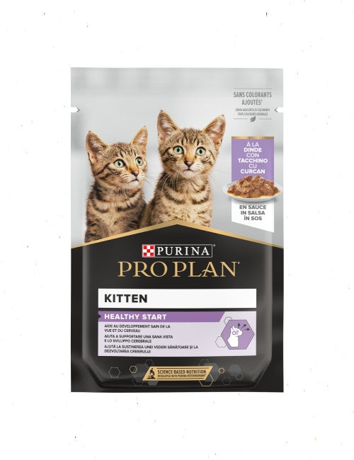 Pro Plan Kitten Healthy Start Turkey Wet Cat Food - 85g | 205037